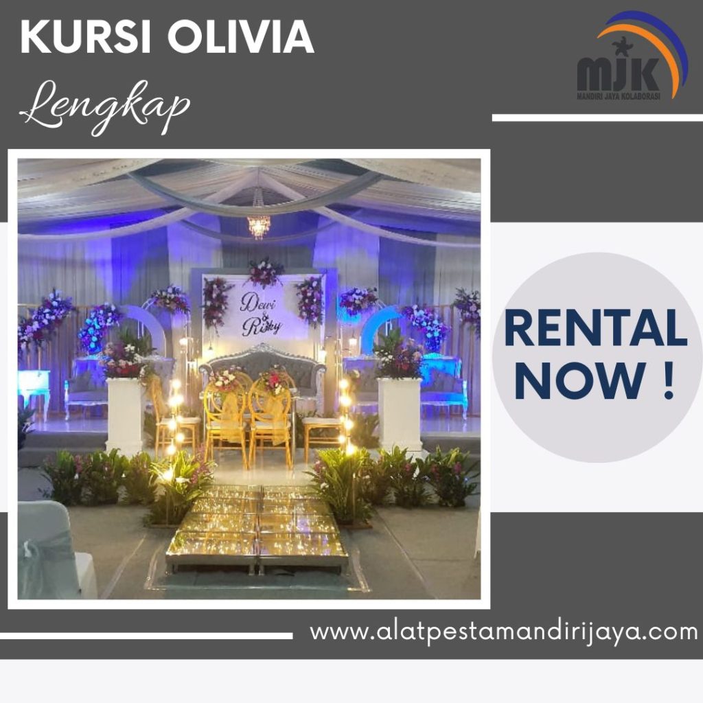 Sewa Kursi Olivia Kerangka Kayu Area Jakarta Selatan