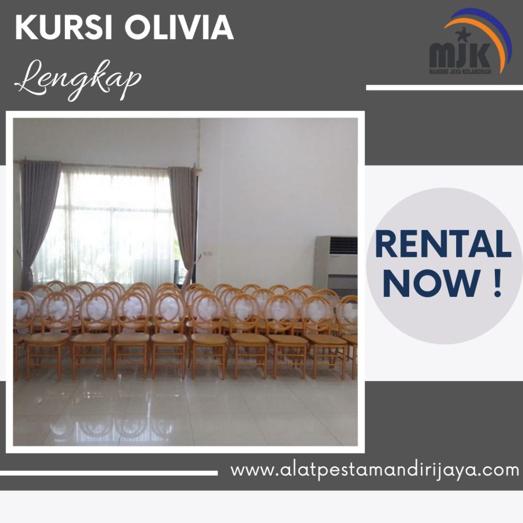 Sewa Kursi Olivia Kerangka Kayu Area Jakarta Selatan