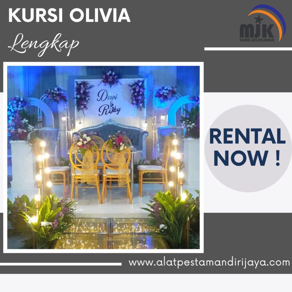 Sewa Kursi Olivia Kerangka Kayu Area Jakarta Selatan