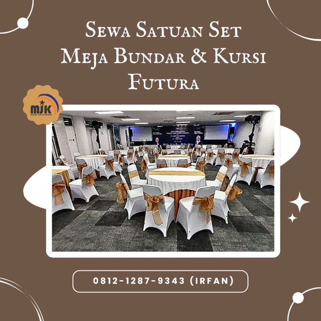 Rental Round Table D120cm D160cm D180cm Dan D220cm Depok