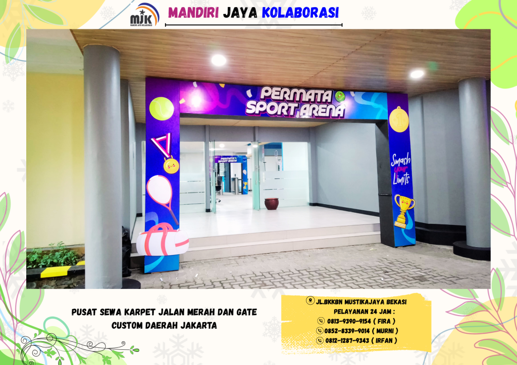 Pusat Sewa Karpet Jalan Merah Dan gate Custom Daerah Jakarta