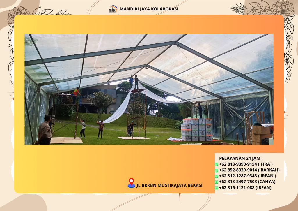 Pusat Sewa Tenda Transparan Type Roder Area Sukabumi