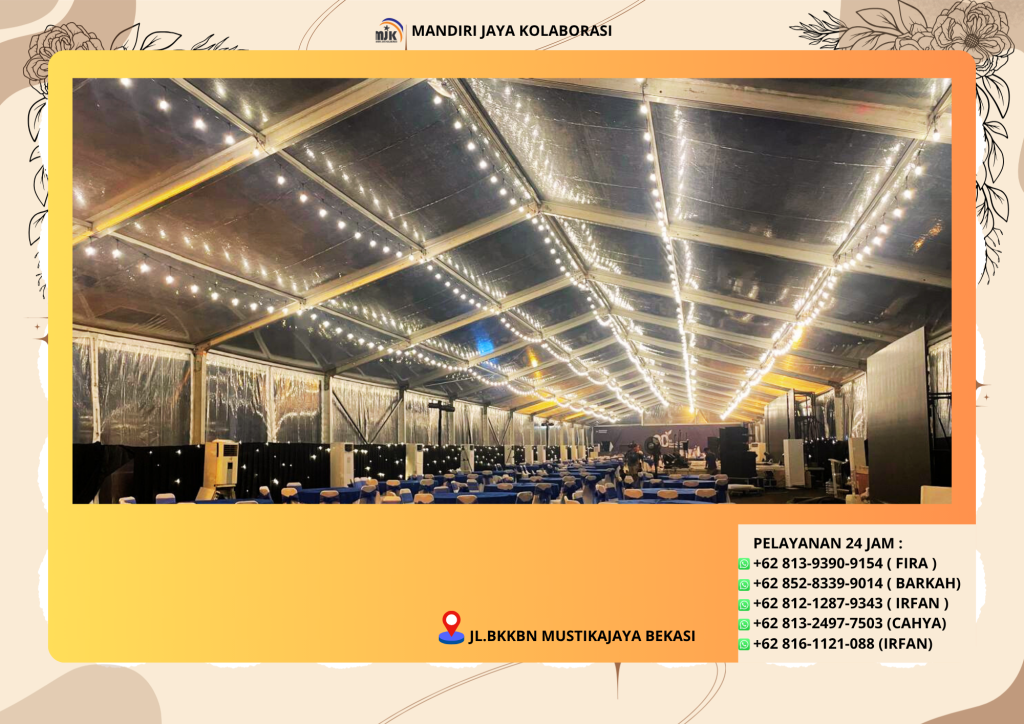 Pusat Sewa Tenda Transparan Type Roder Area Sukabumi