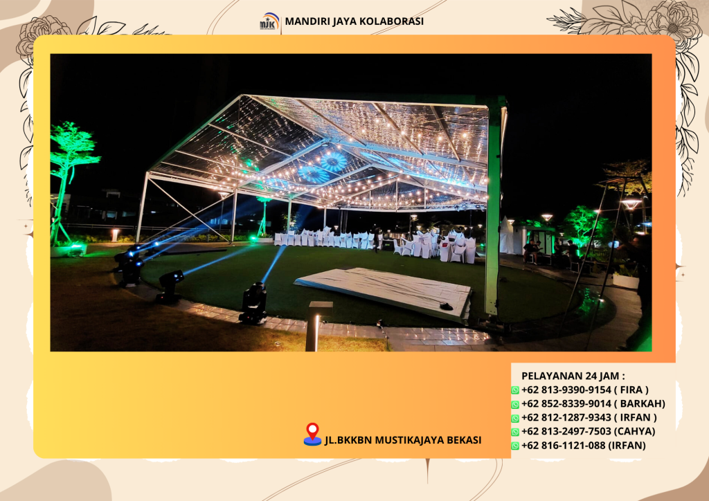 Pusat Sewa Tenda Transparan Type Roder Area Sukabumi