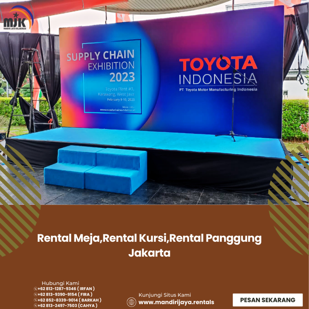 Rental Meja,Rental Kursi,Rental Panggung Jakarta