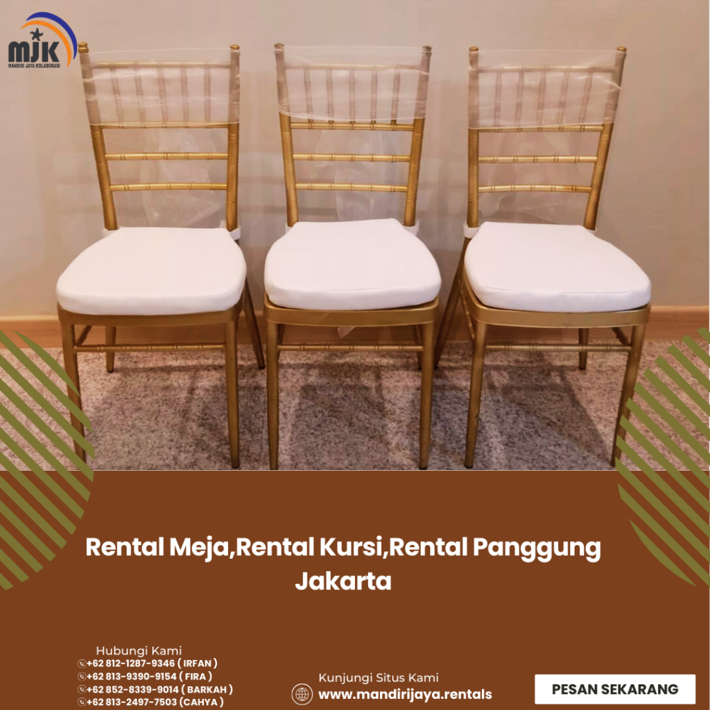 Rental Meja,Rental Kursi,Rental Panggung Jakarta