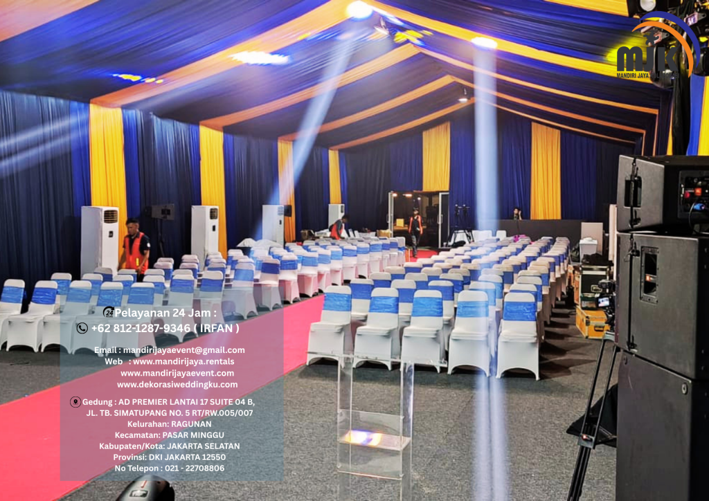 Jasa sewa Dekorasi Kain Roder Jakarta