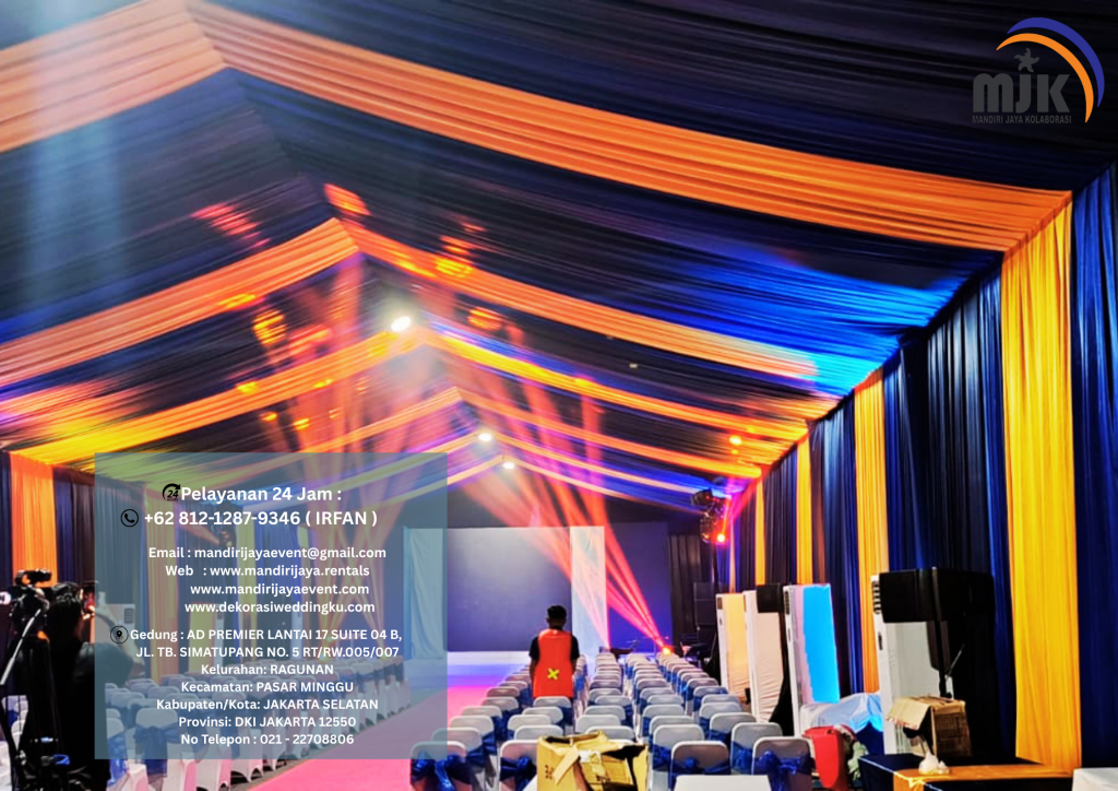 Jasa sewa Dekorasi Kain Roder Jakarta