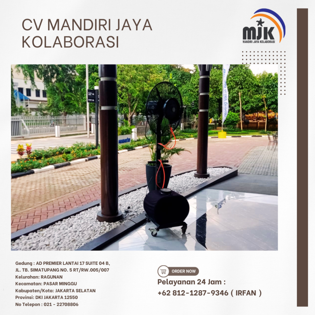 Rental Misty Fan Kipas Blower Uap Air Bogor