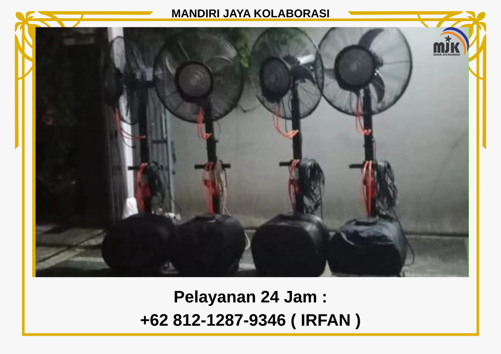 Sewa Misty Fan Kipas Blower Super Dingin Di Jakarta Timur