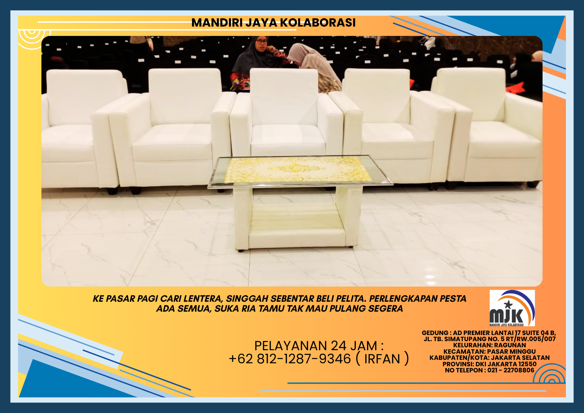 Jasa Sewa Beragam Model Sofa Oval,Kotak,Scandinavian Di Bekasi