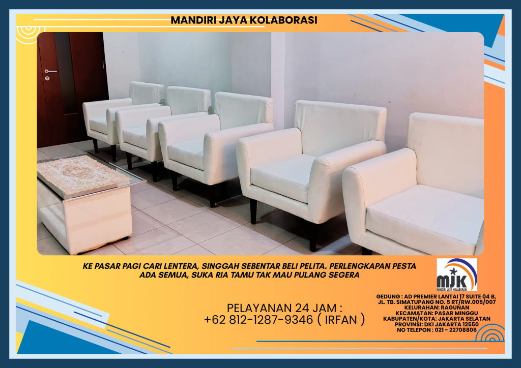 Jasa Sewa Beragam Model Sofa Oval, Kotak, Scandinavian Di Bekasi