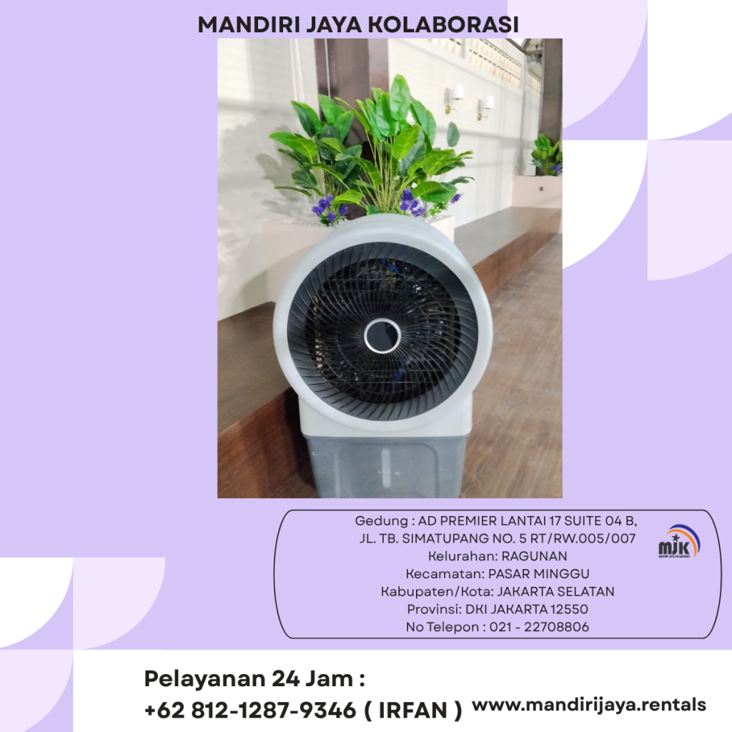 Rental Air cooler Bundar Area Bintaro Jakarta Selatan