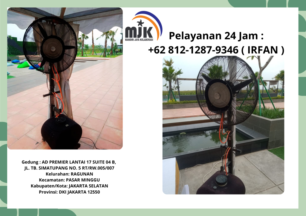 Rental Misty Fan Kipas Blower Uap Air Jakarta
