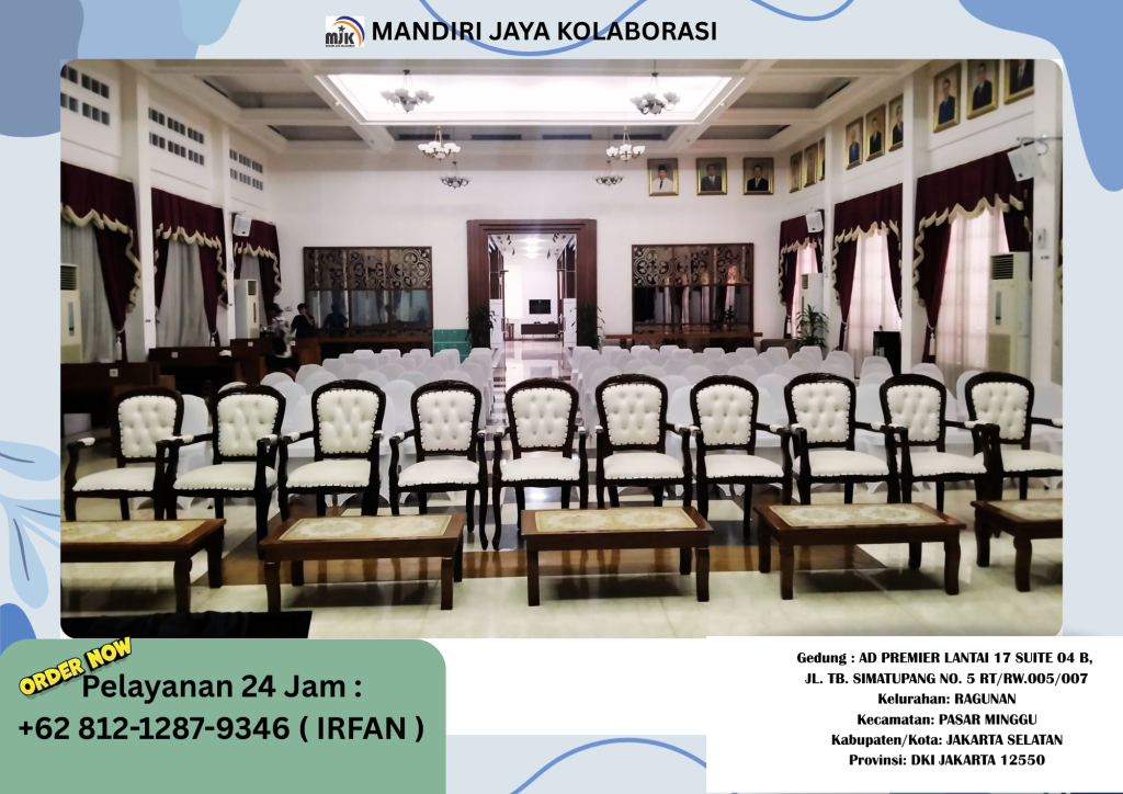 Rental arm chairs VIP Cikarang Bekasi
