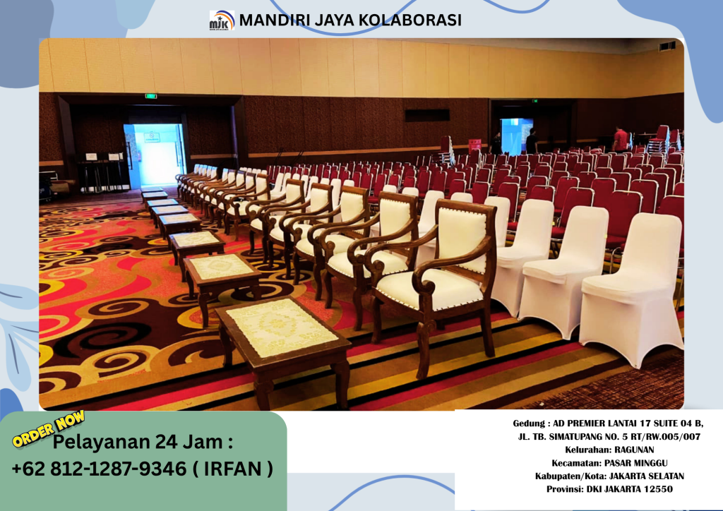 Rental arm chairs VIP Cikarang Bekasi
