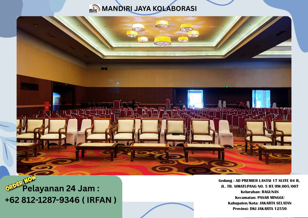 Rental arm chairs VIP Cikarang Bekasi
