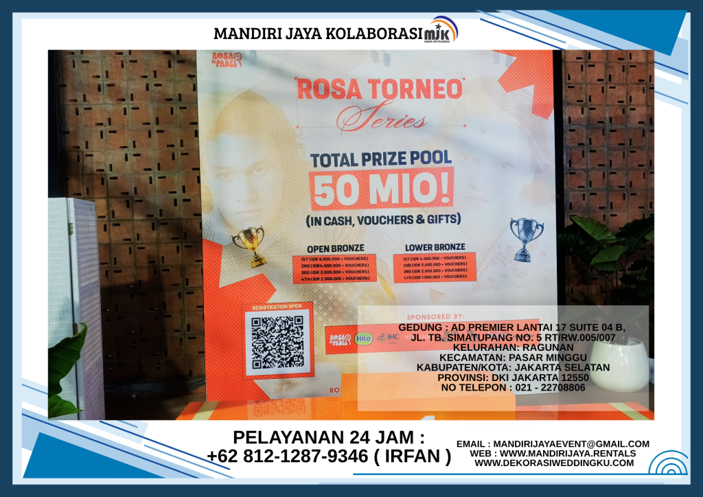 Sewa Backdrop Flexy Korea Area Jakarta Selatan