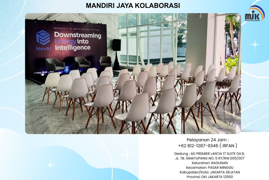 Sewa Kursi Scramble Putih,Sofa Studio Depok