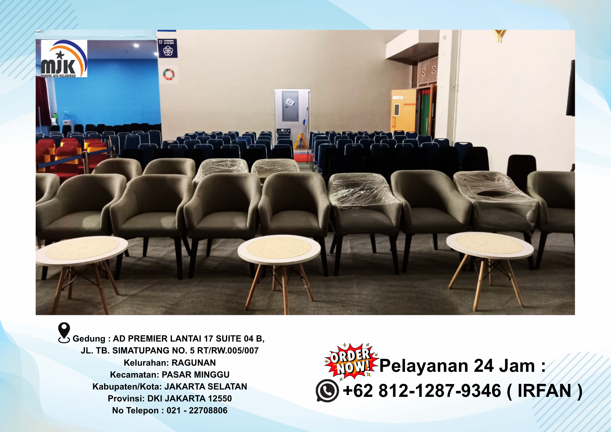 Sewa Meja Dirmy,Kursi Sofa Studio Jakarta