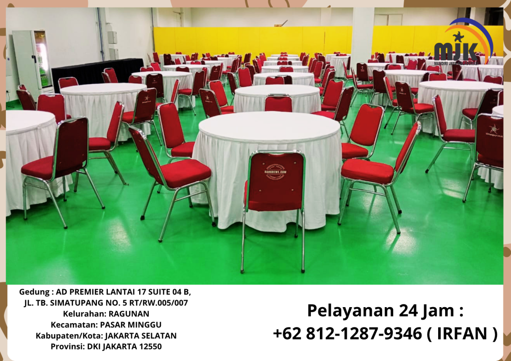 Sewa kursi,Meja,Panggung,tirai Jakarta