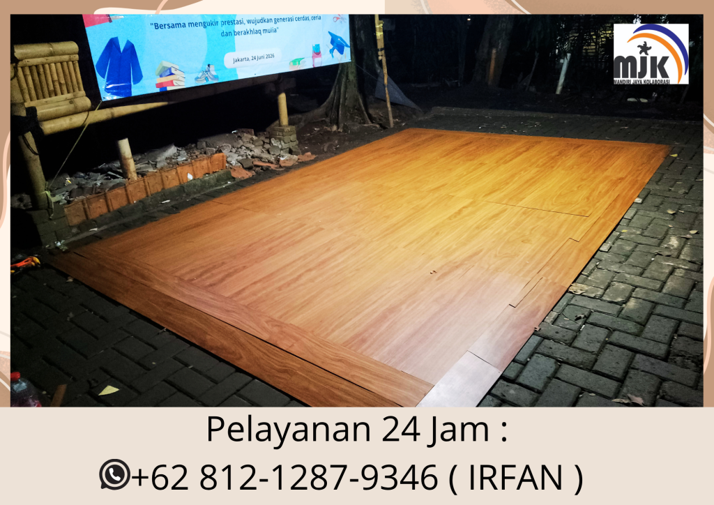 Jasa Sewa Dance Floor Vinyl Area Kuningan Jakarta
