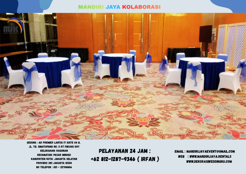 Rental Round Table Dan Kursi Event Area BSd Tangerang