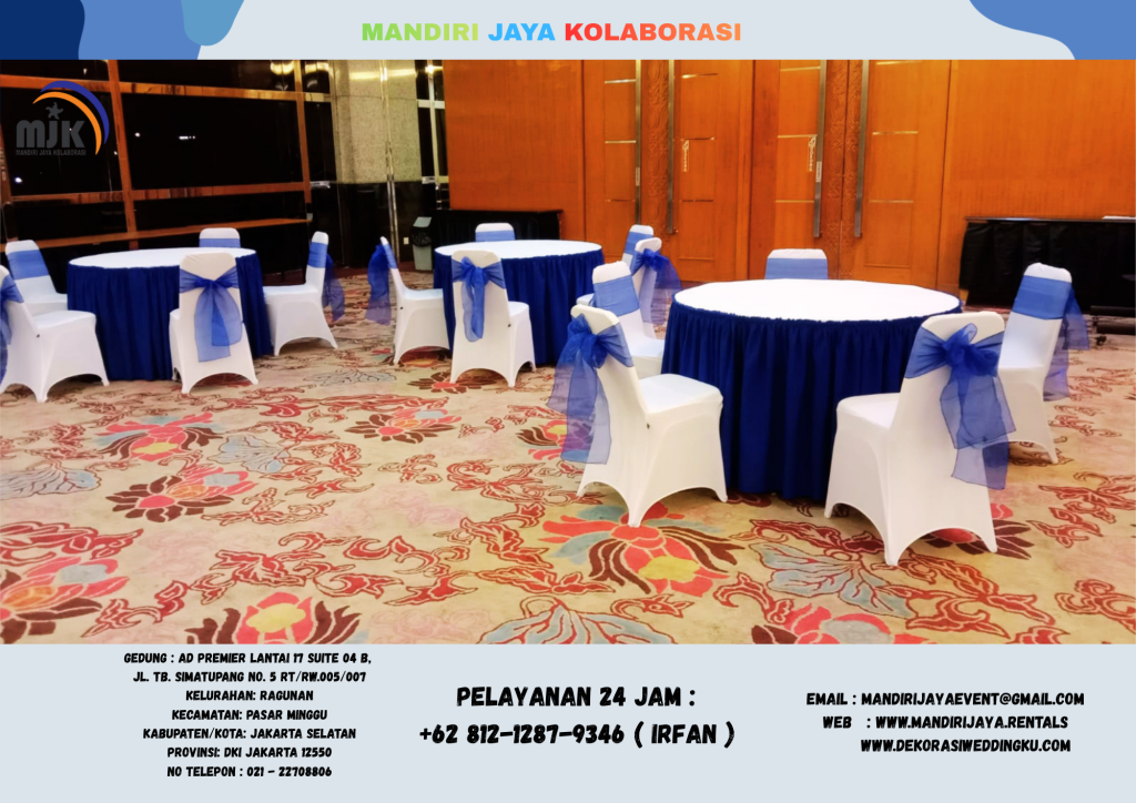 Rental Round Table Dan Kursi Event Area BSd Tangerang