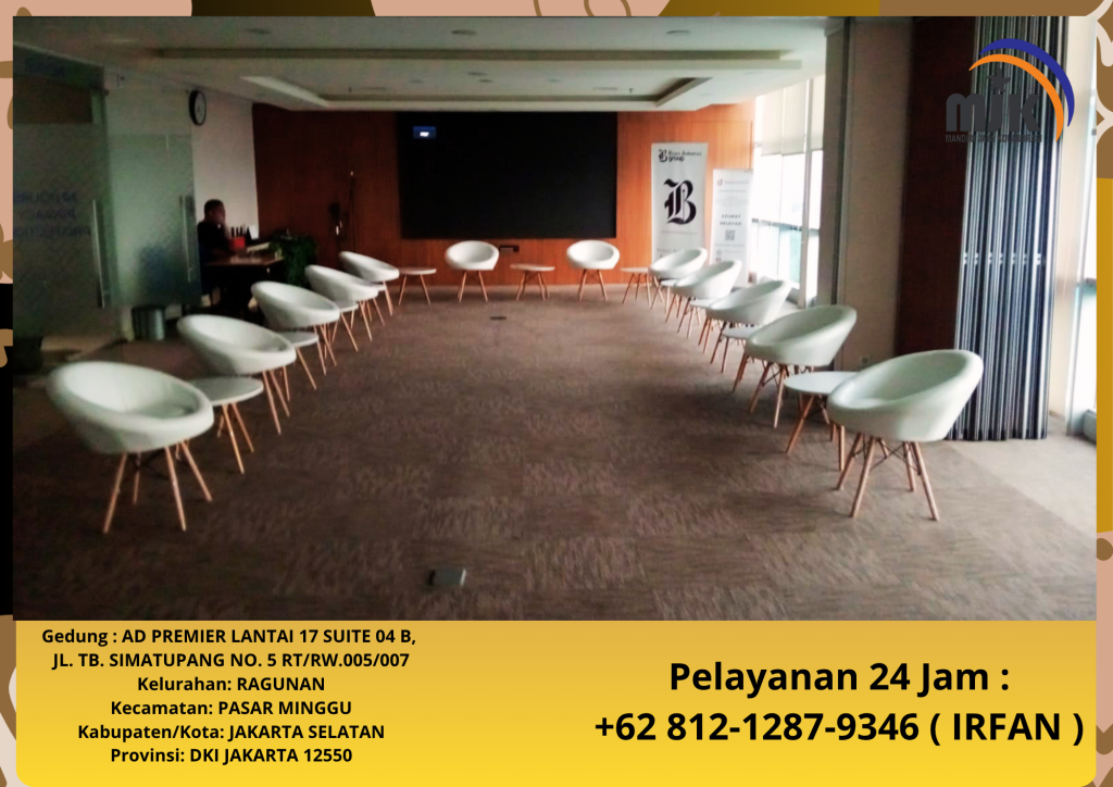Rental SOFA QUEEN PUTIH Bogor