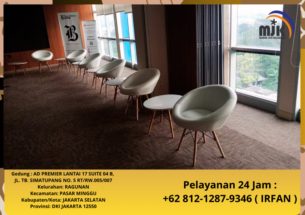 Rental SOFA QUEEN PUTIH Bogor