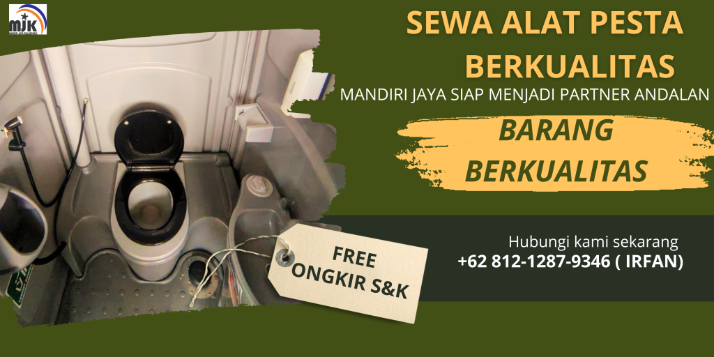 Rental Toilet Portable Promo Bulan Juni Area Jakarta