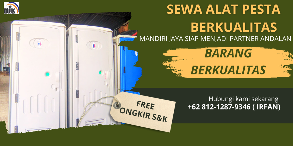 Rental Toilet Portable Promo Bulan Juni Area Jakarta