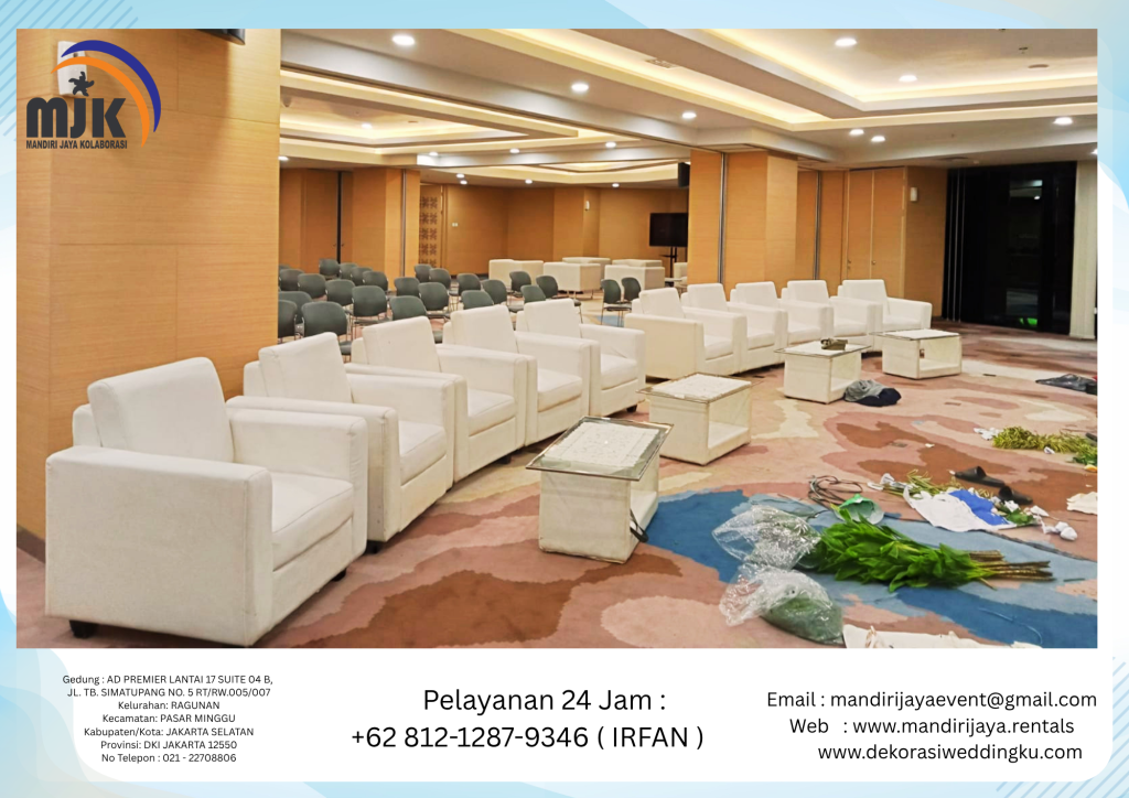 Sewa Sofa,sewa Partisi Putih Jakarta