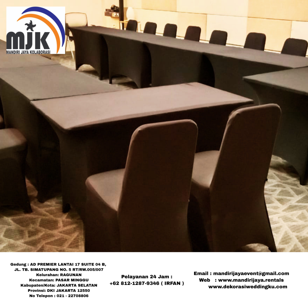 Sewa Tenda Kerucut,Meja Ibm,Kursi,Misty Cool Jakarta