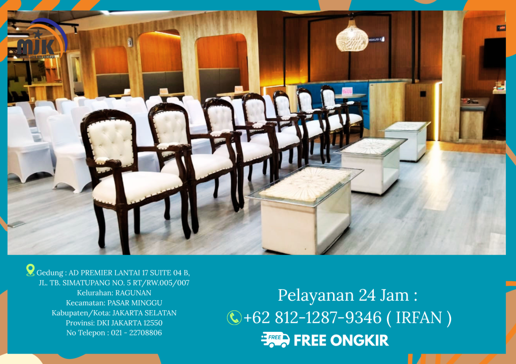 Rental Tenda Arm Chairs VIP Bogor