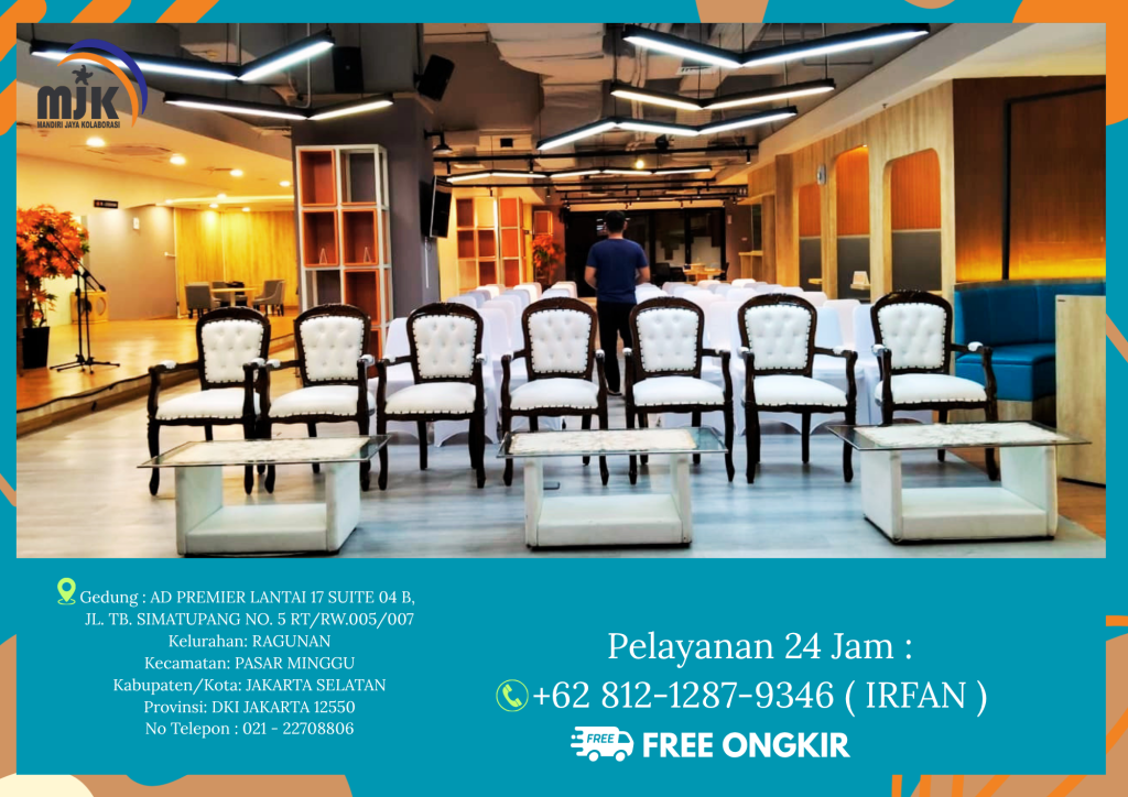 Rental Tenda Arm Chairs VIP Bogor