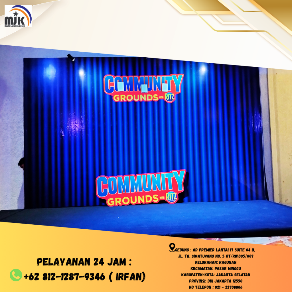 Sewa Backdrop Dan Panggung Area Menteng Jaksel