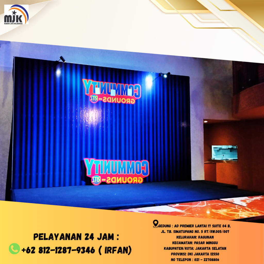 Sewa Backdrop Dan Panggung Area Menteng Jaksel