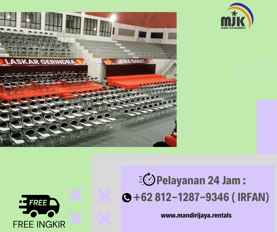 SEWA KURSI KULIAH STAINLESS AREA JAKARTA PUSAT