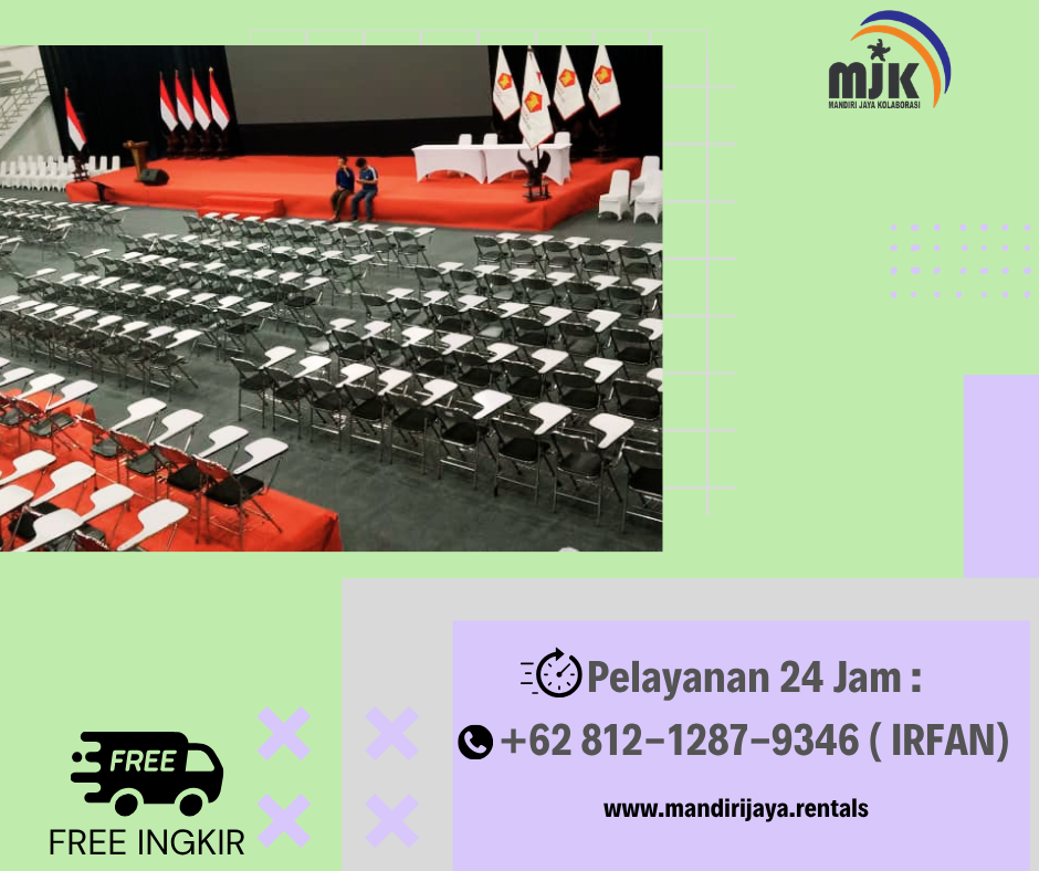 SEWA KURSI KULIAH STAINLESS AREA JAKARTA PUSAT