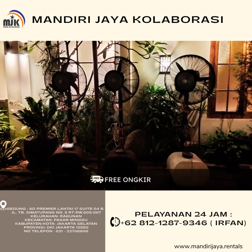 Sewa Misty Fan Hemat Daya Bogor