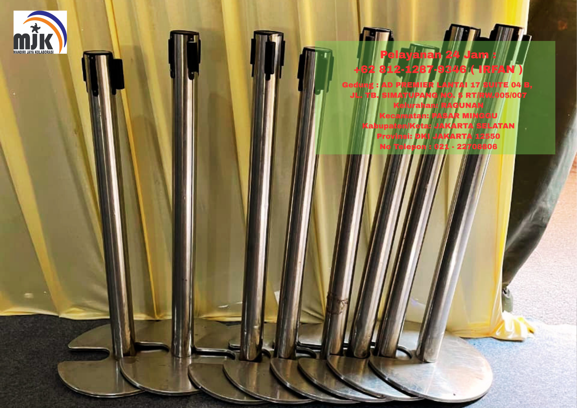 Sewa Qline Stainless,Hitam,Gold Jakarta
