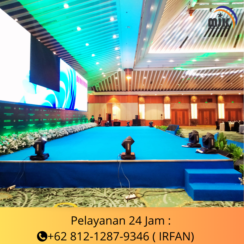 Sewa Stage, Karpet Buana Biru Jakarta