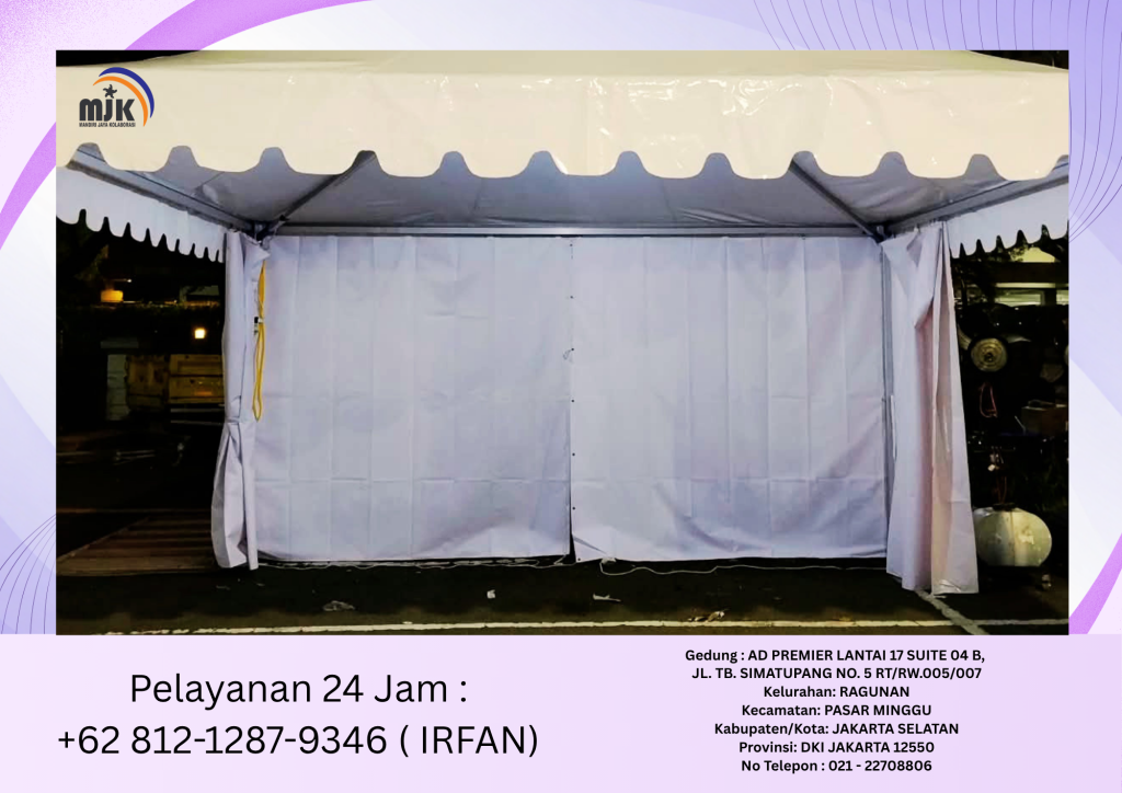 Rental Tenda Kerucut Putih Bogor 