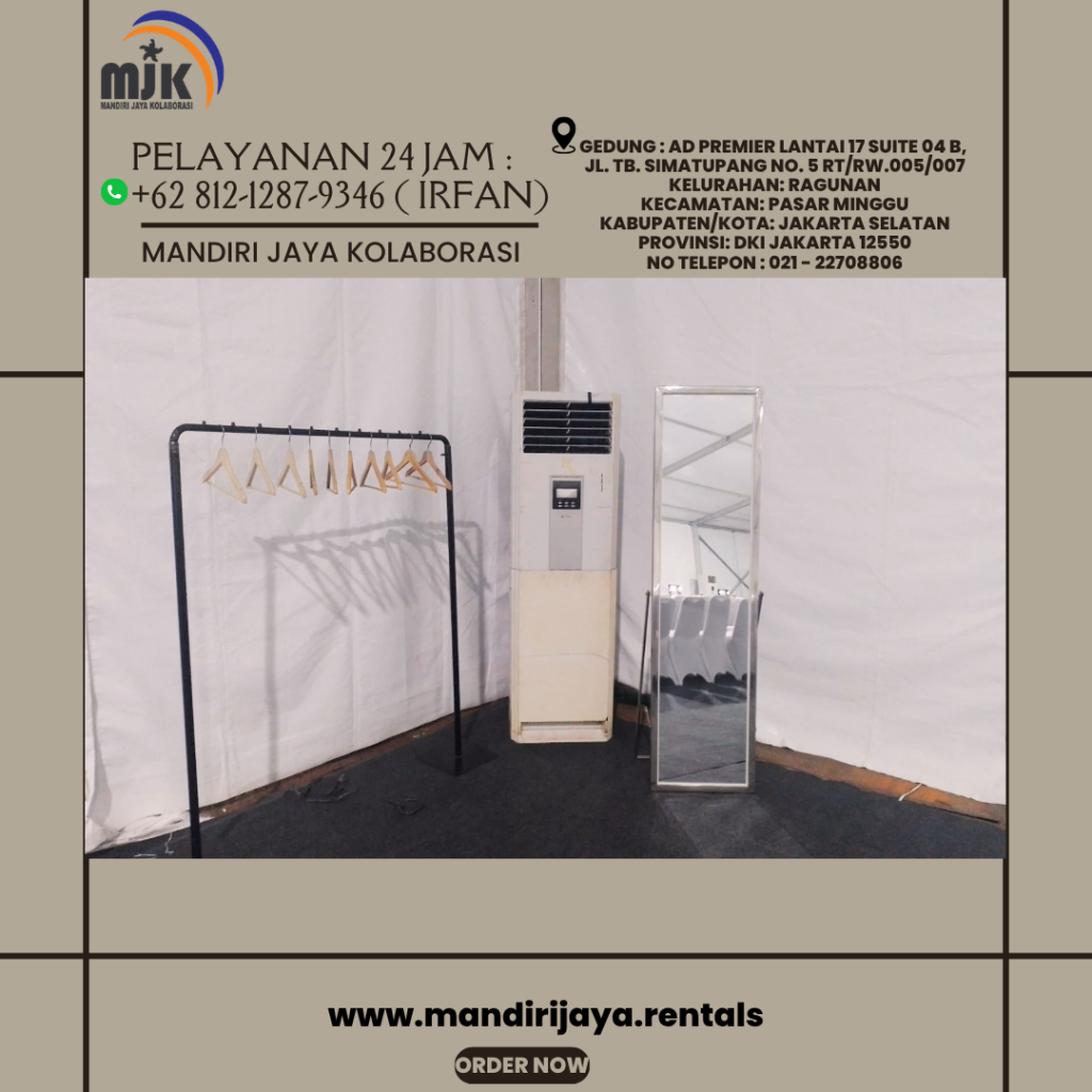 Sewa Meja rias Portable Dan Kaca Rias Frame Stainless Jakarta