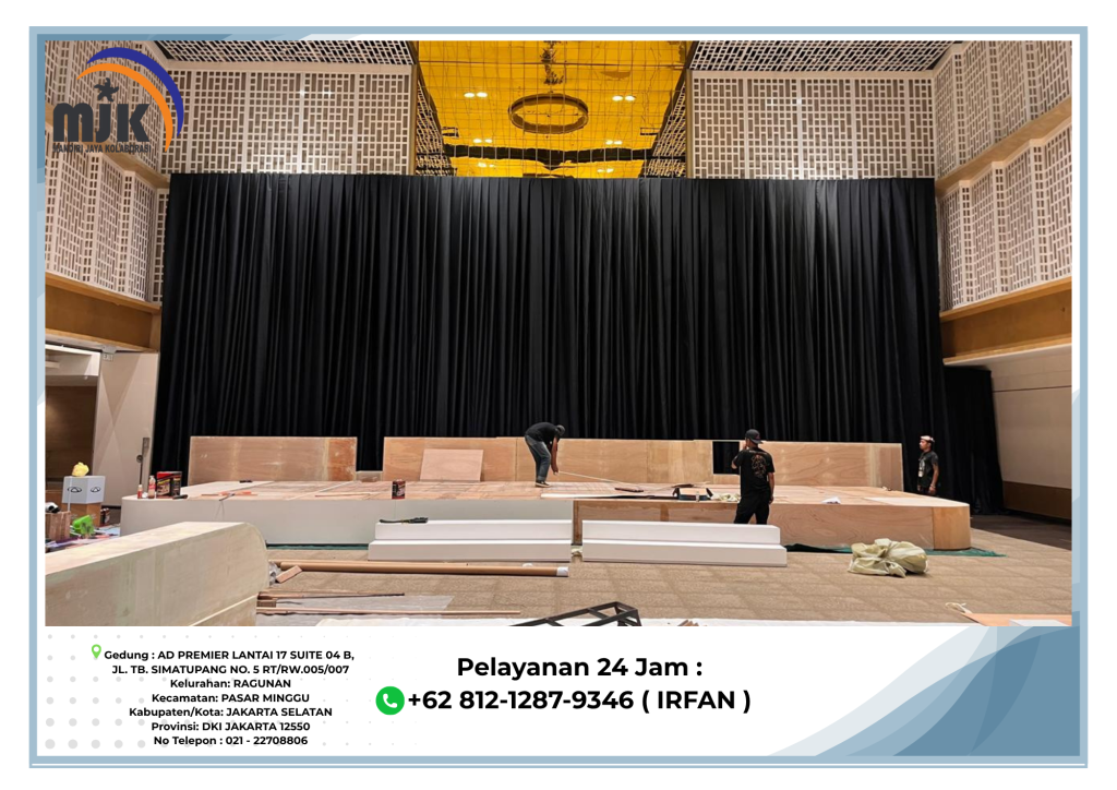 Sewa Tirai Hitam Tebal Depok +62 812-1287-9346 (IRFAN)