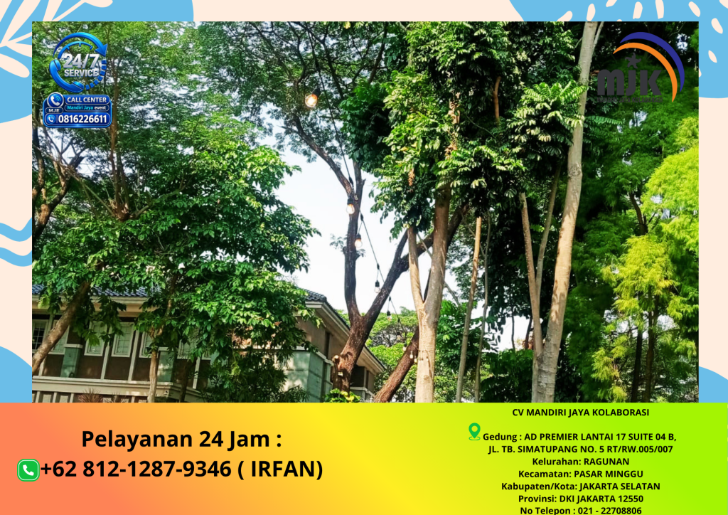 Jasa Sewa Lampu Taman dan Round Table Jakarta +62 812-1287-9346 IRFAN
