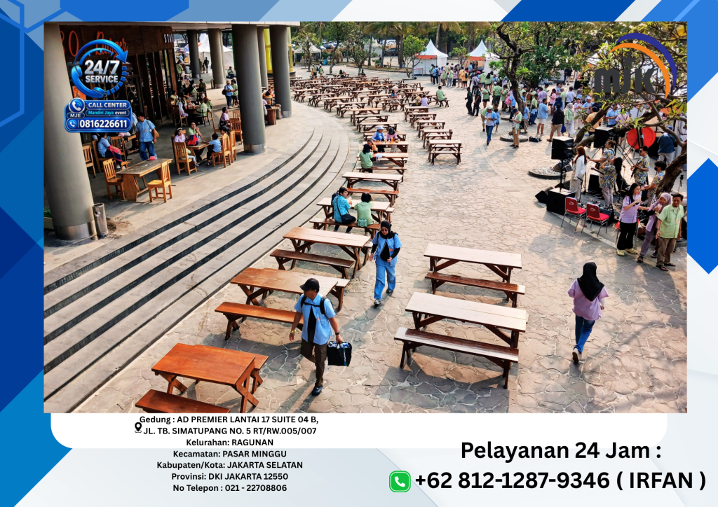 Sewa Bangku Taman,Meja Taman Kayu Jakarta 081212879346 IRFAN