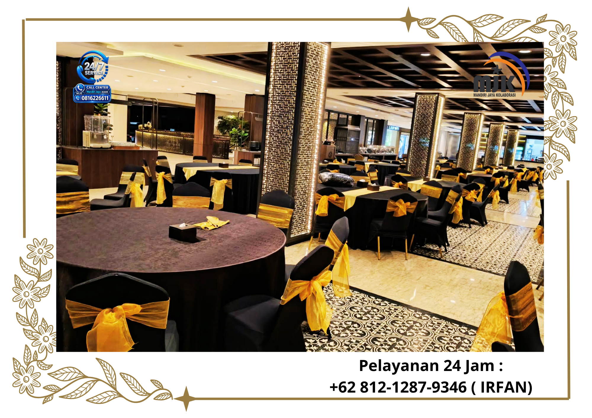 Sewa Kursi dan Round Table Event Savana Golf 081212879346 IRFAN