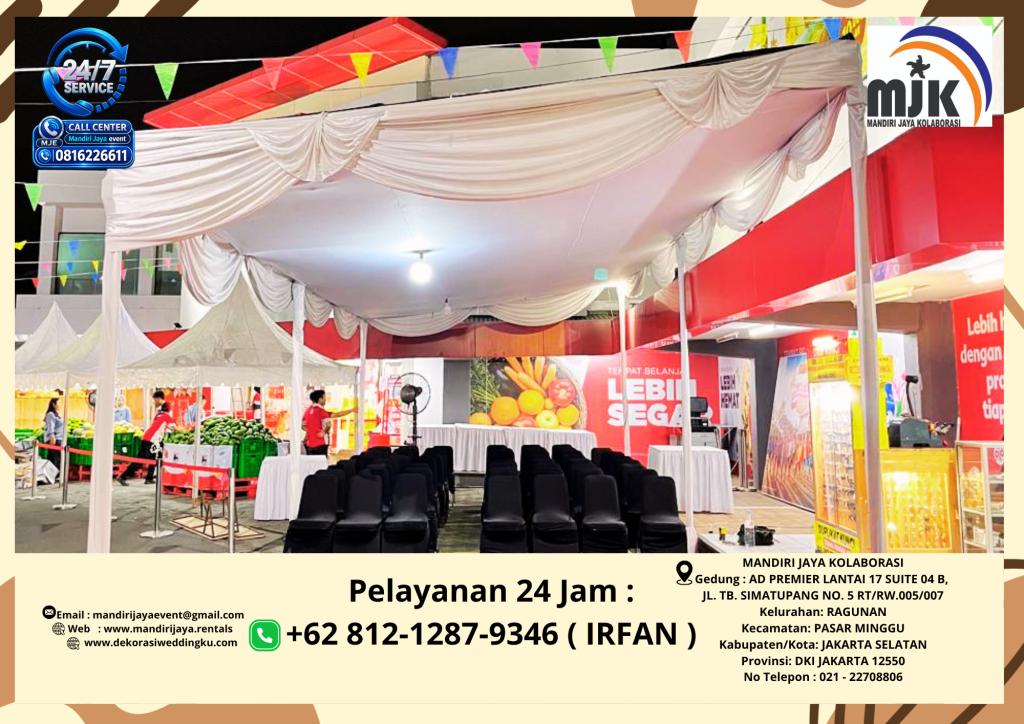 Sewa Tenda Plafon Putih Poni Putih Jakarta 081212879346 IRFAN